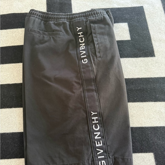 Givenchy Other - Givenchy Black Logo Tape Track Pants